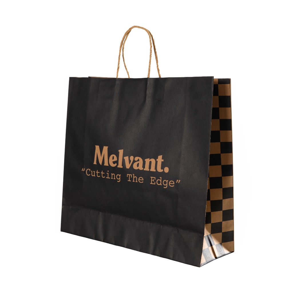 Melvant - MSB Deny Shopping Bag | Paper Bag / Tas Belanja Bahan Kertas