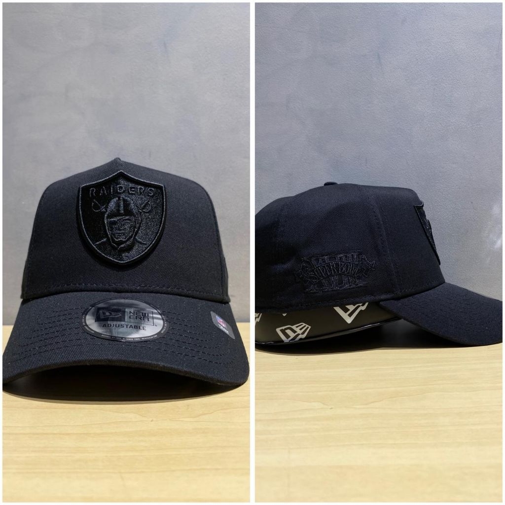Topi Original New Era Raiders 9Forty - Hitam