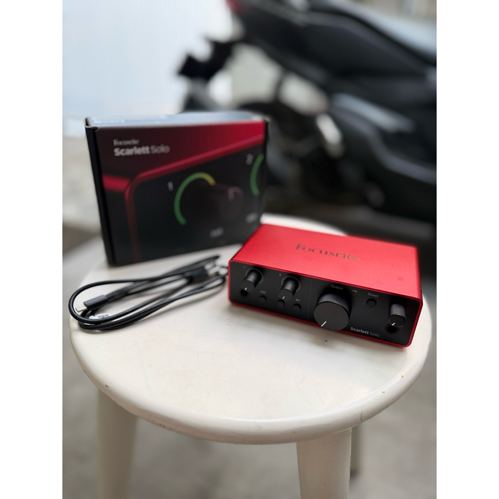 Focusrite Scarlett Solo 4th Generation (second)