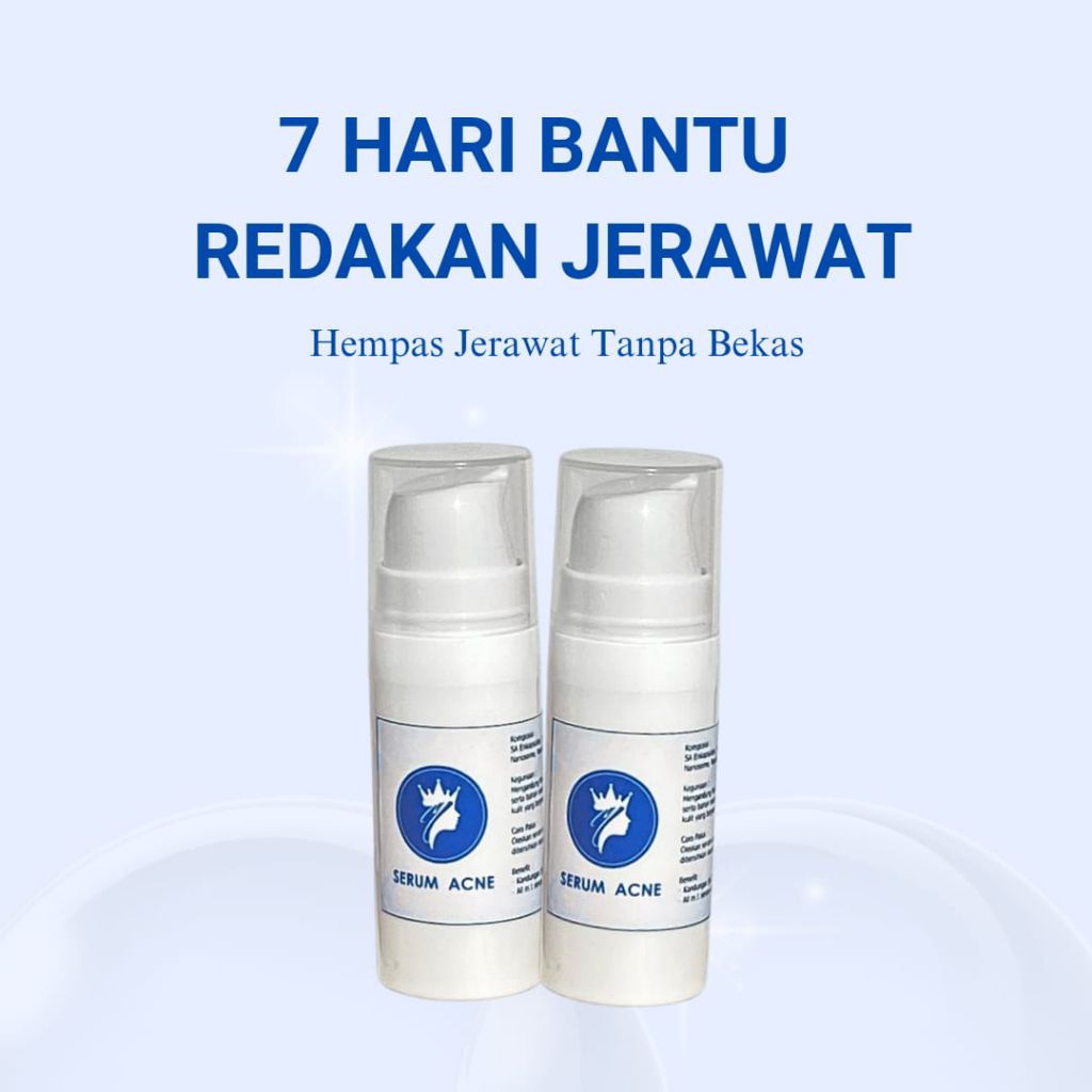 Serum ACNE Jerawat Kulit Berminyak mahkotaskin