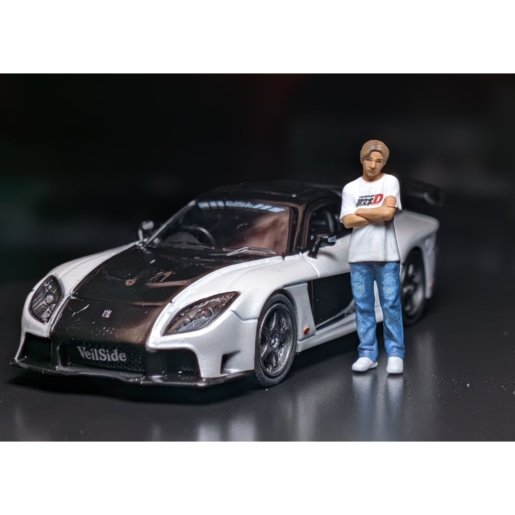 aeminiature figure scale 1/64 - initial D - AM70