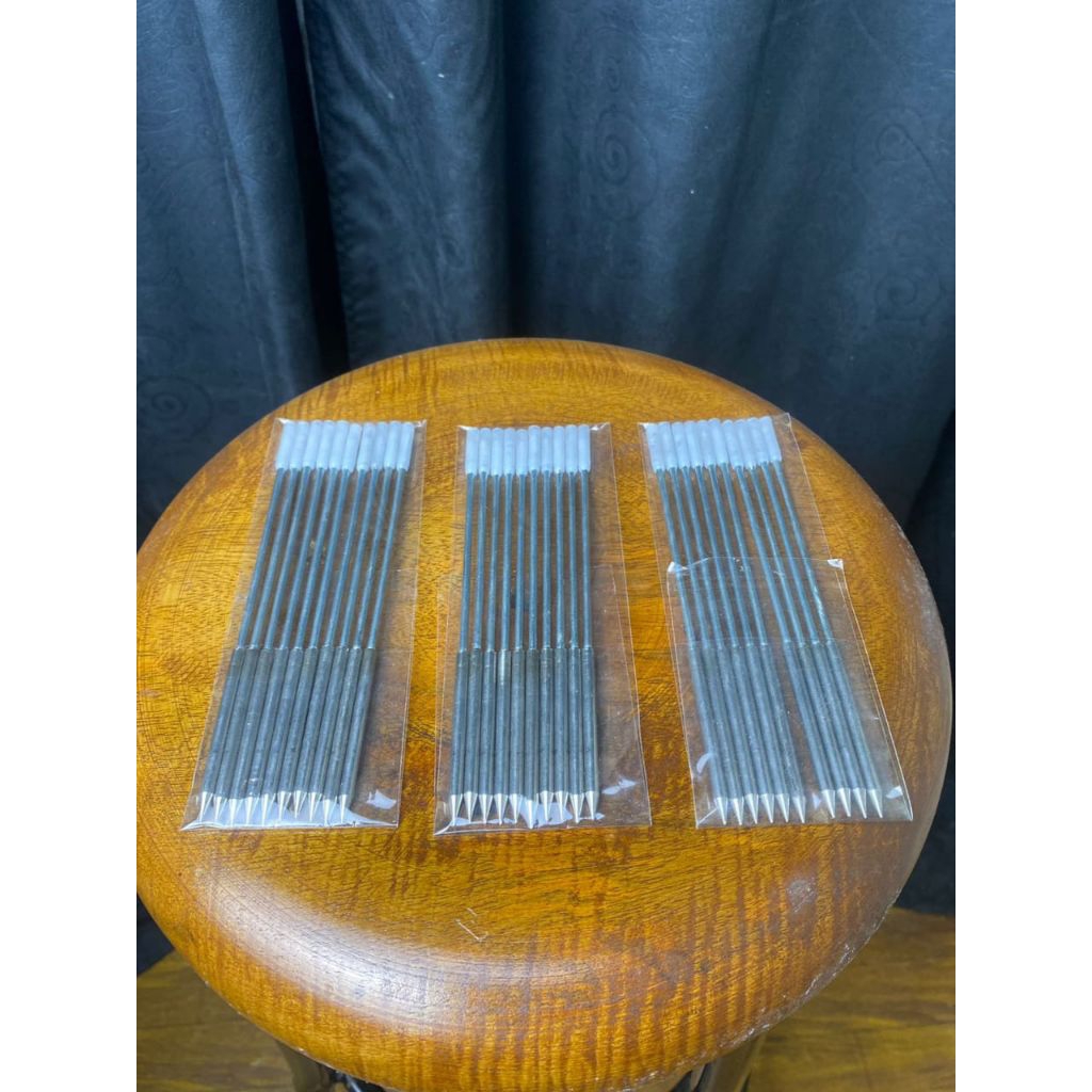 (isi 10) Mata Panah Ikan 4.5 mm Paser Ikan 12 cm Stenlis