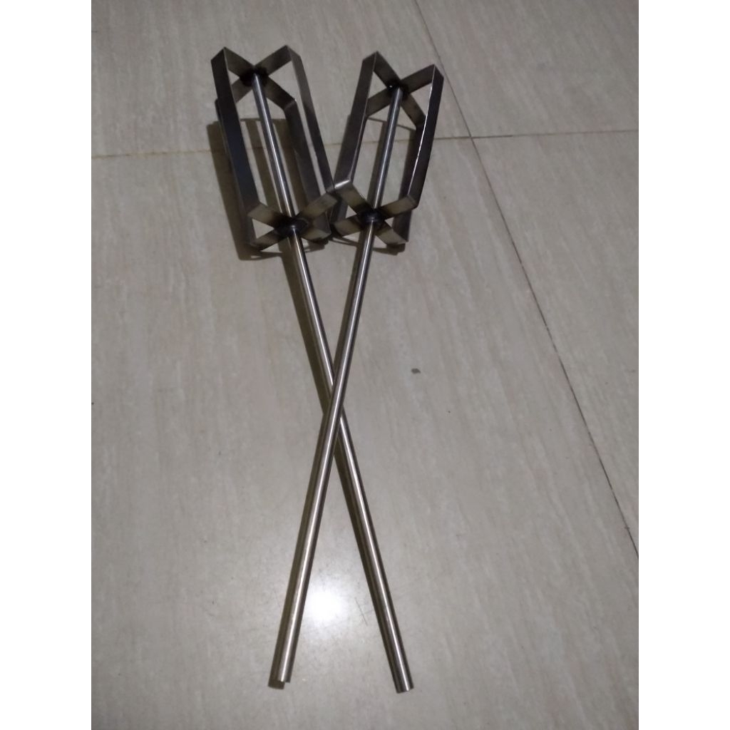 adukan adonan model plat ukuran 40