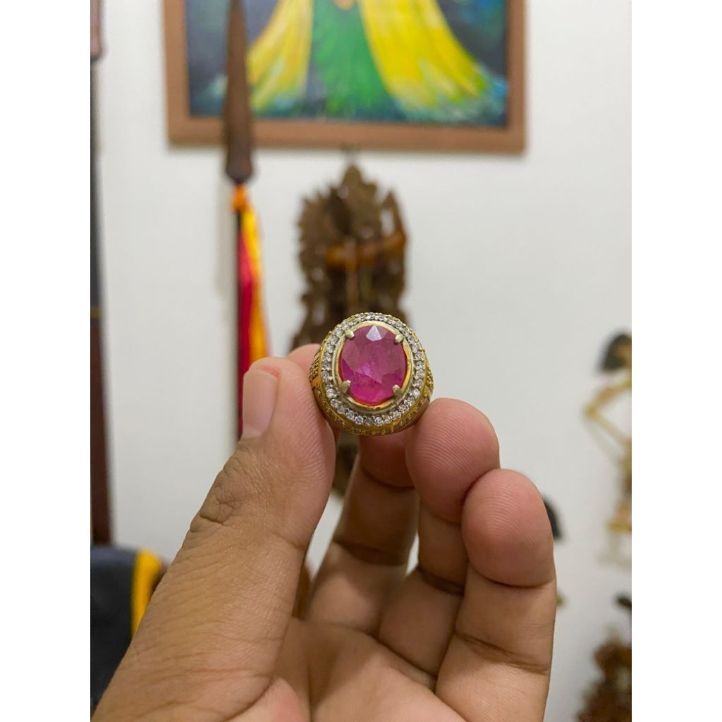permata ruby corundum