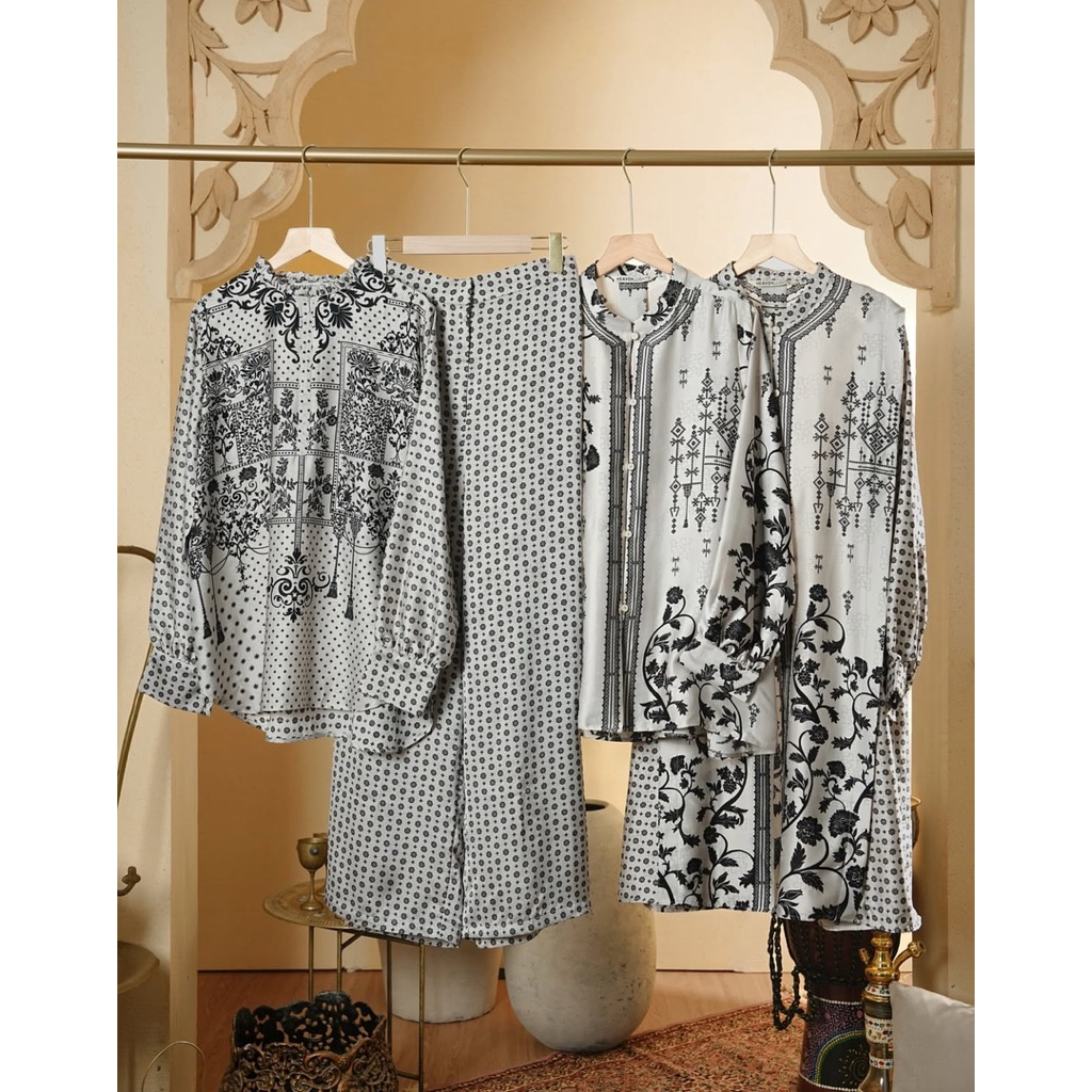 AZALEA SERIES HEAVEN LIGHTS AZALEA BLOUSE TUNIK DRESS HEAVEN LIGHTS