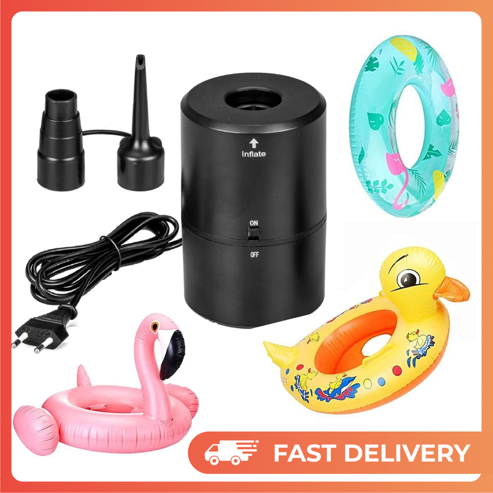 Pompa Angin Elektrik USB Pump Kasur Balon Portable Air Pump Inflatable