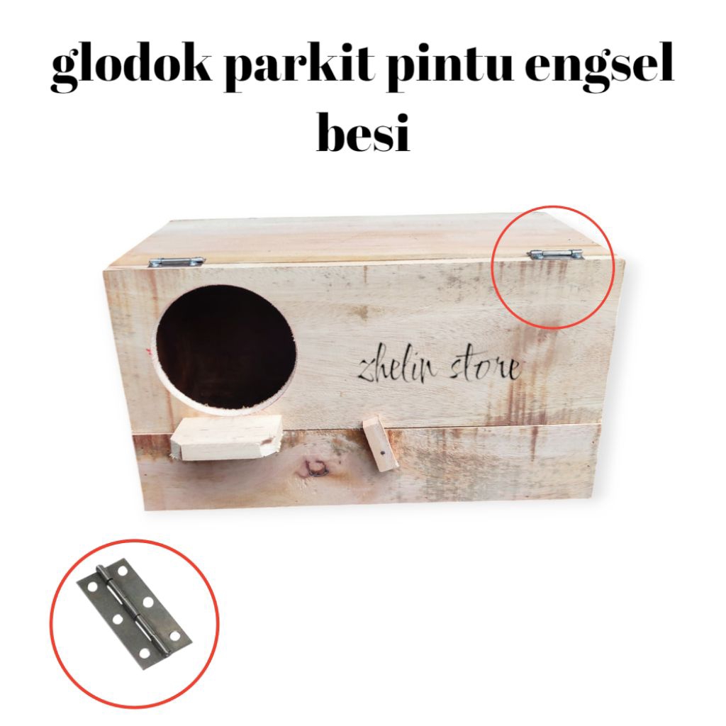 glodok parkit kotak pintu engsel besi