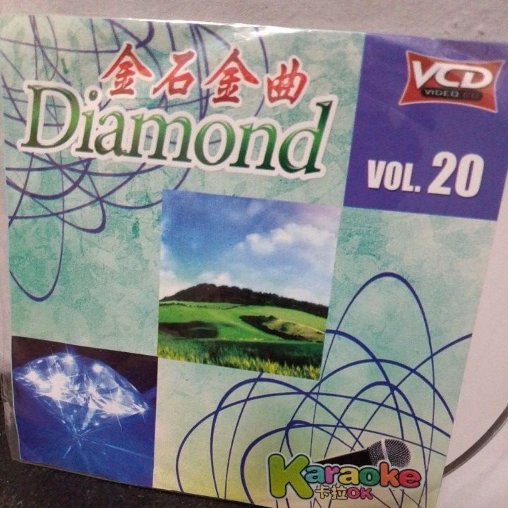 VCD versi Mandarin bisa berkaraoke bersama Diamond vol 20 original