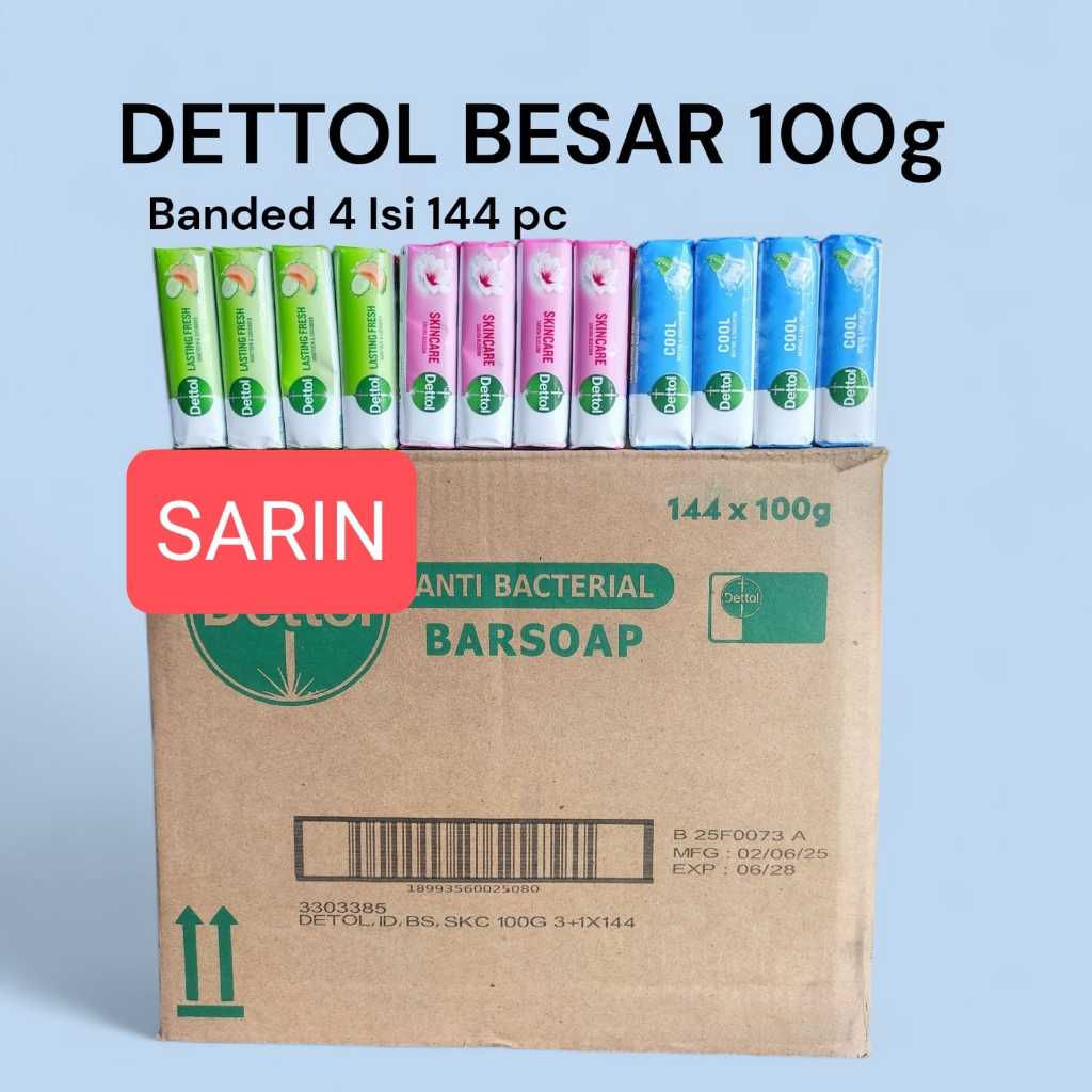 [ SR ] ANEKA SABUN MANDI 1 DUS SABUN DETTOL DLL