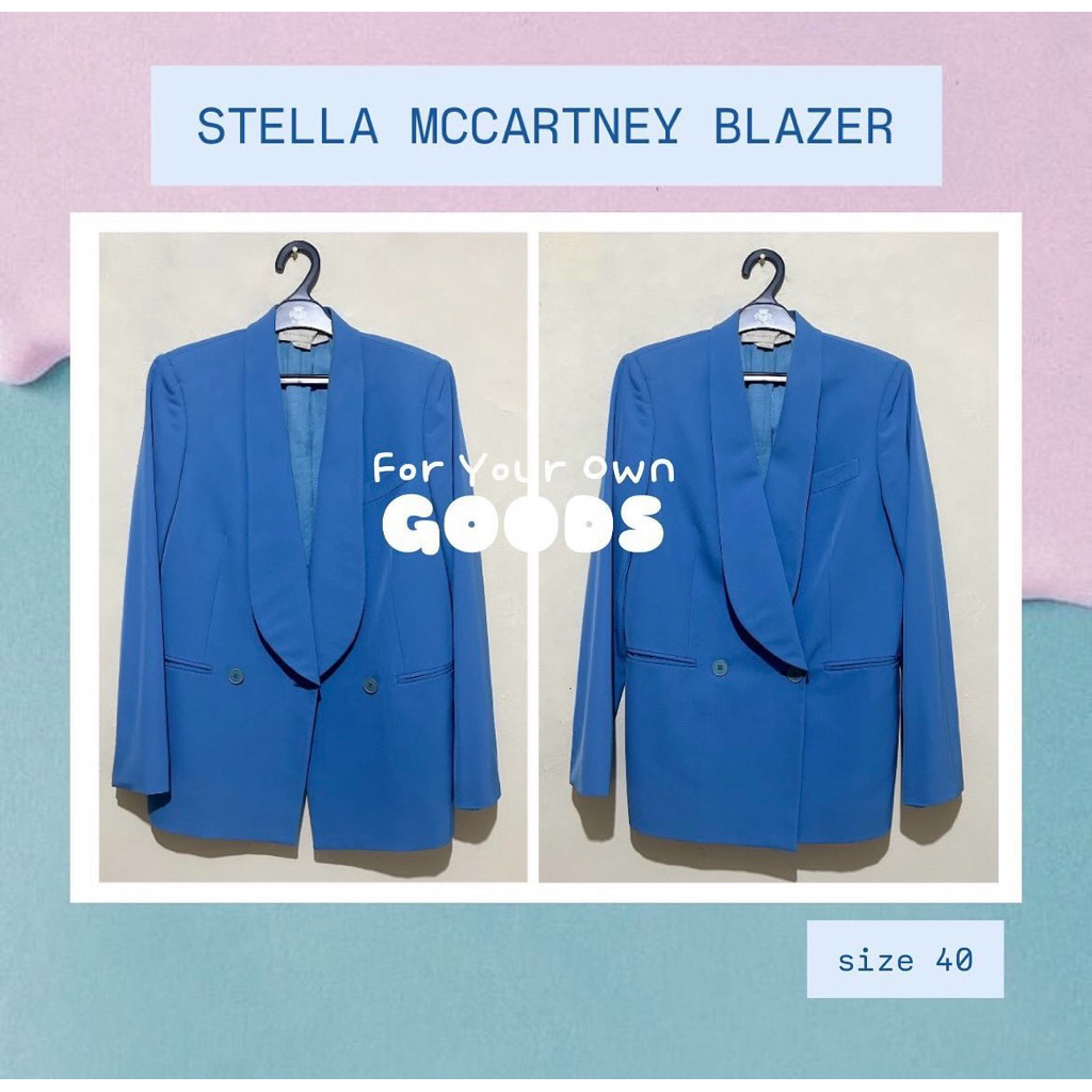 PRELOVED STELLA MCCARTNEY OVERSIZED BLAZER