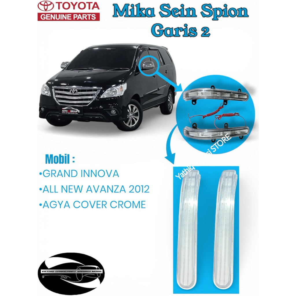 MIKA SEIN RITING SPION ALL NEW AVANZA 2012-2018 INNOVA GRAND 2012-2014 AGYA 2013-2016