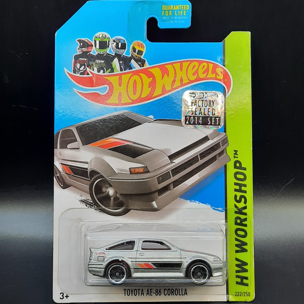 Hot Wheels Toyota AE-86 Corolla Zamac FS 2014 Buble Penyok