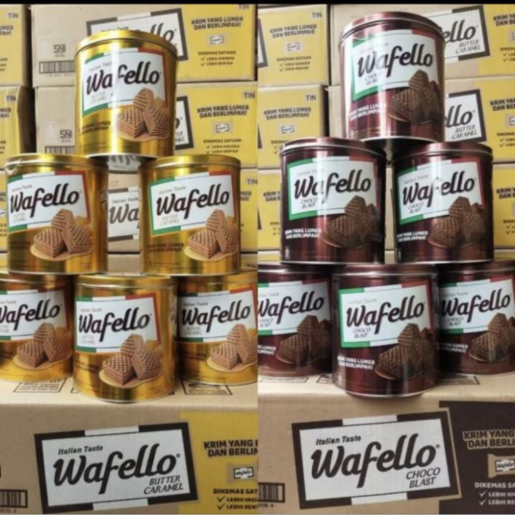Wafello Wafer  Kaleng/Wafelo Kaleng