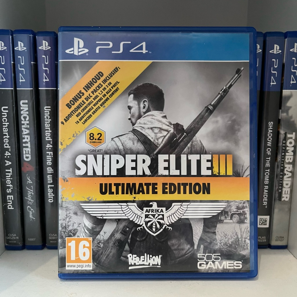 sniper elite 3 ps4 disc playstation4 kaset ps bd ultimate edition afrika