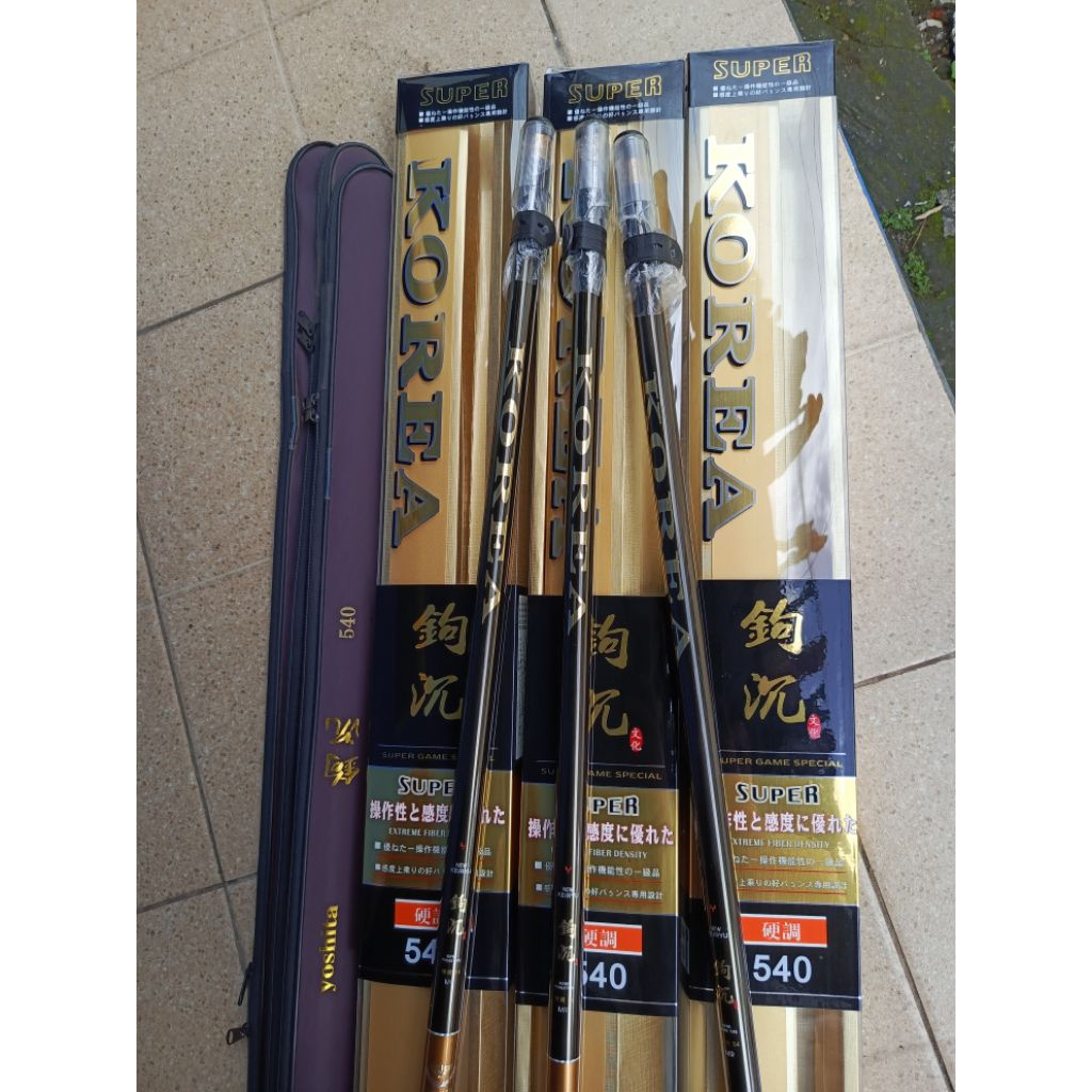 joran tegek yoshita korea panjang 540 original import