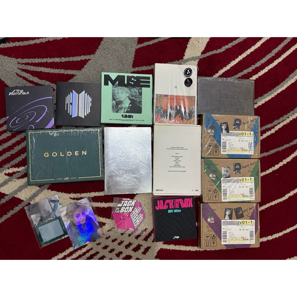 BTS Album unsealed