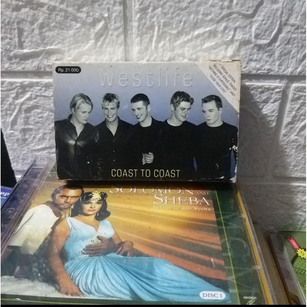 Kaset Pita Westlife ( Coast To Coast )