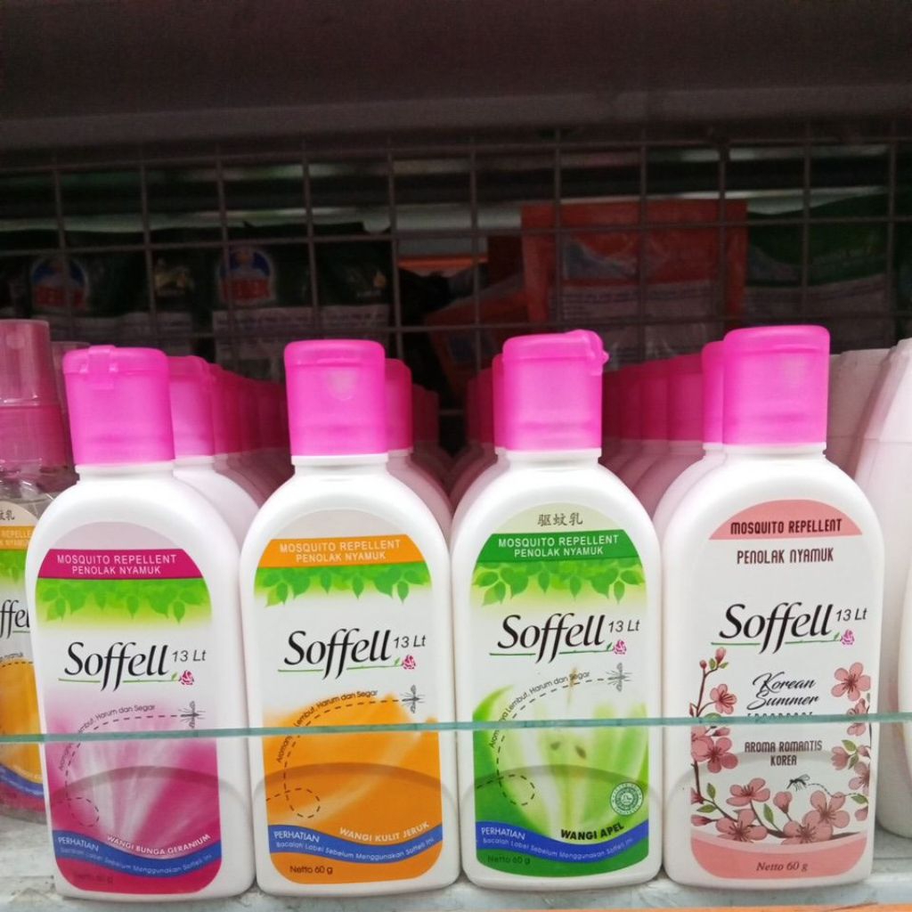 Soffel Lotion Anti Nyamuk 60gr Botol