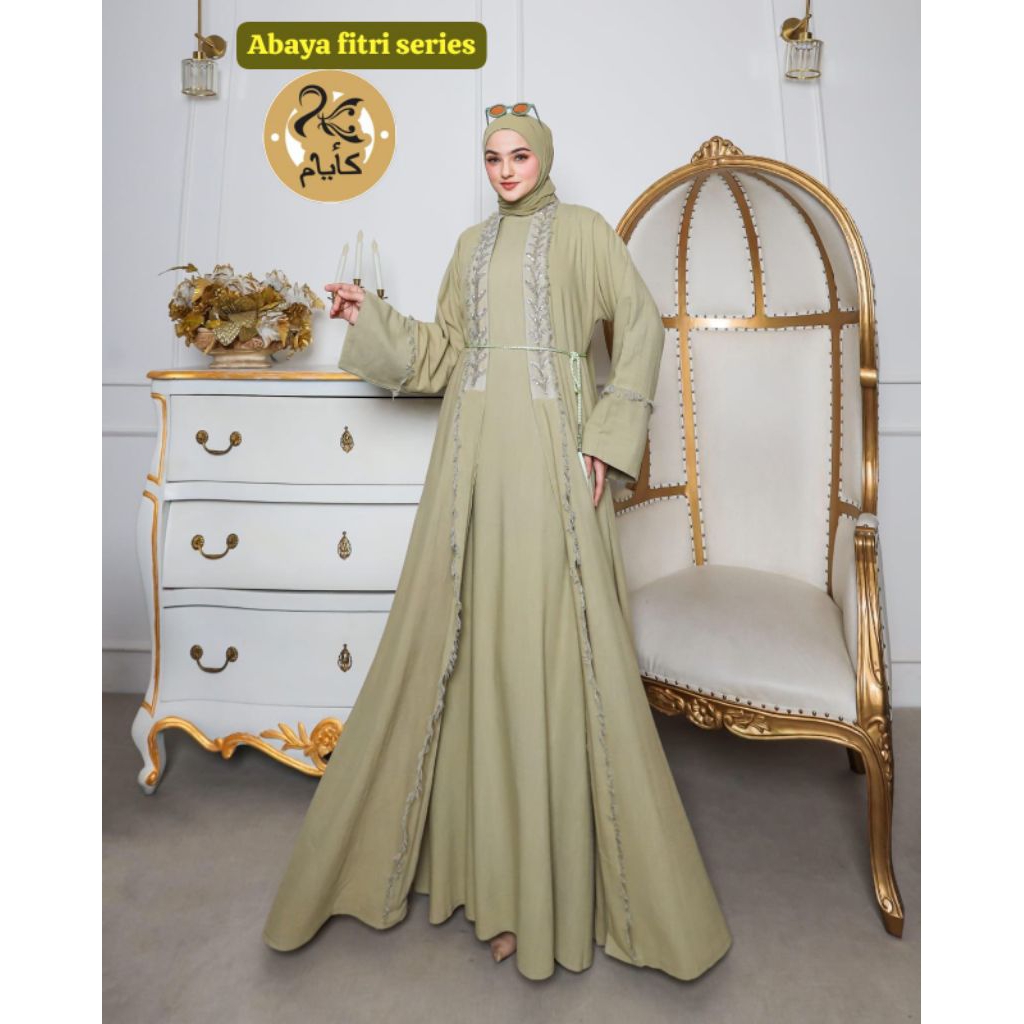 ABAYA GAMIS BUSANA MUSLIM RAYA 2026 TERBARU BY KAK YAM COLLECTION