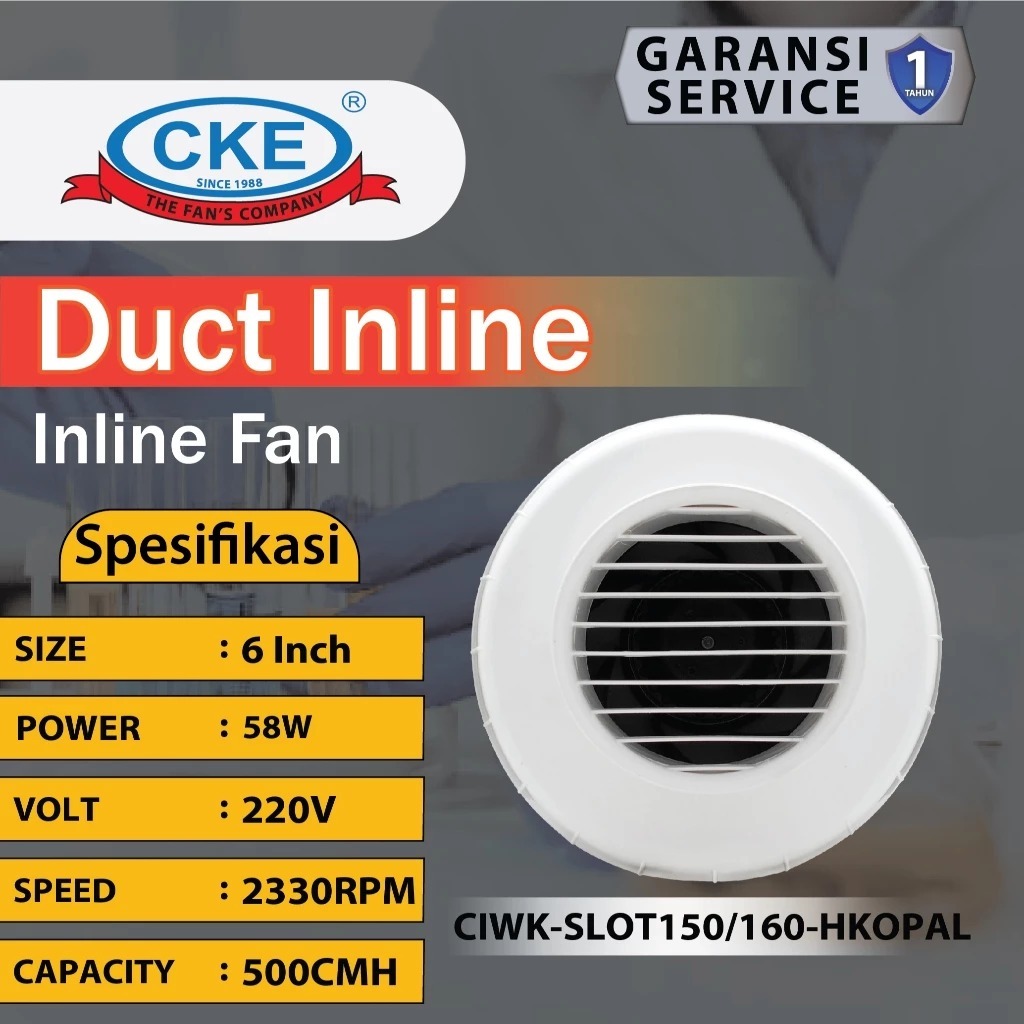 CKE Duct Inline 6 Inch Duct Inline Inline Fan Inline Duct Fan