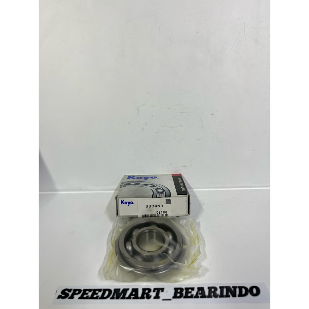 Bearing 6304 NR KOYO Original Japan 6304NR