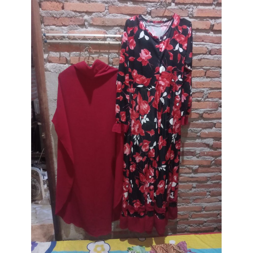 gamis syar'i jilbab panjang