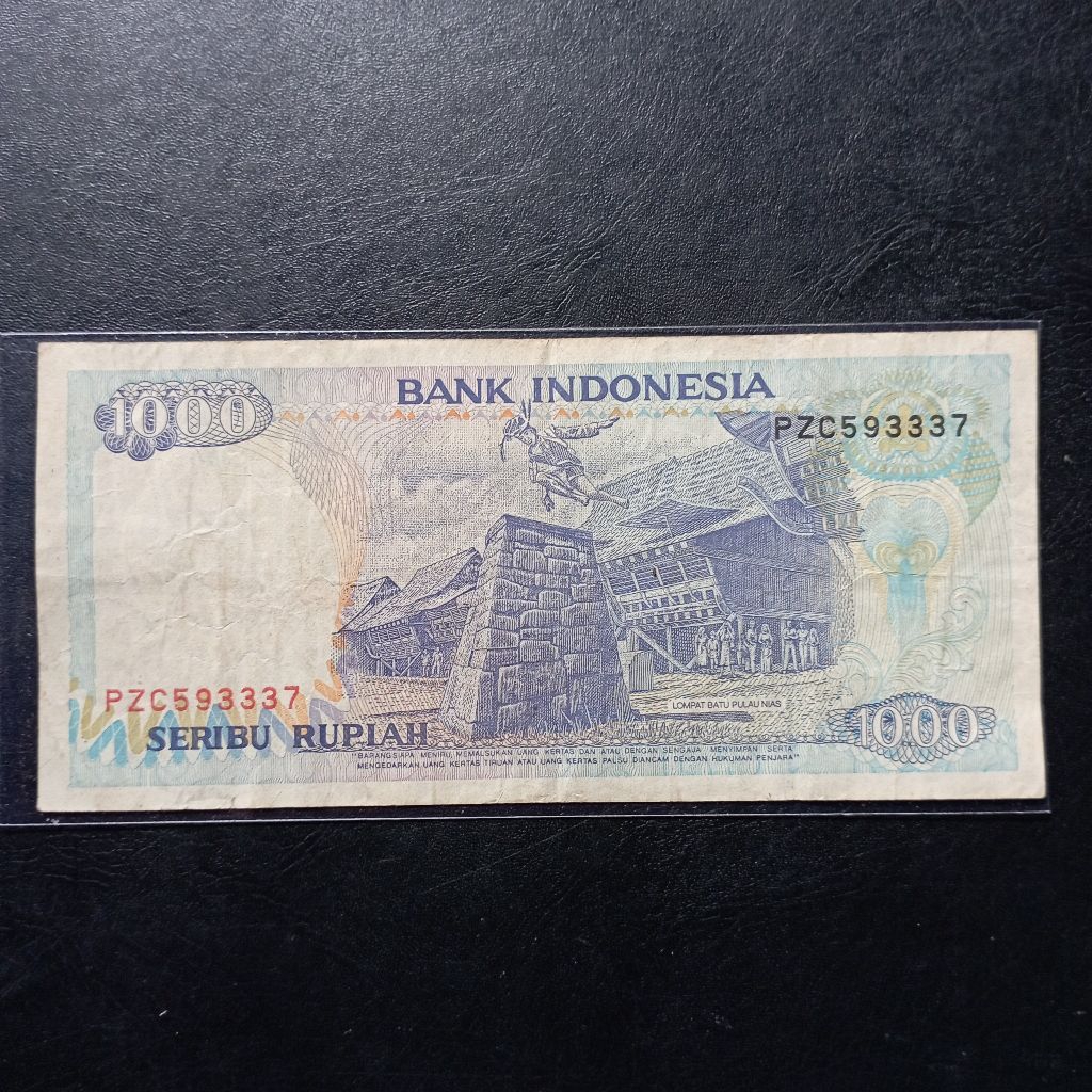 ganjil uang kertas kuno indonesia asli