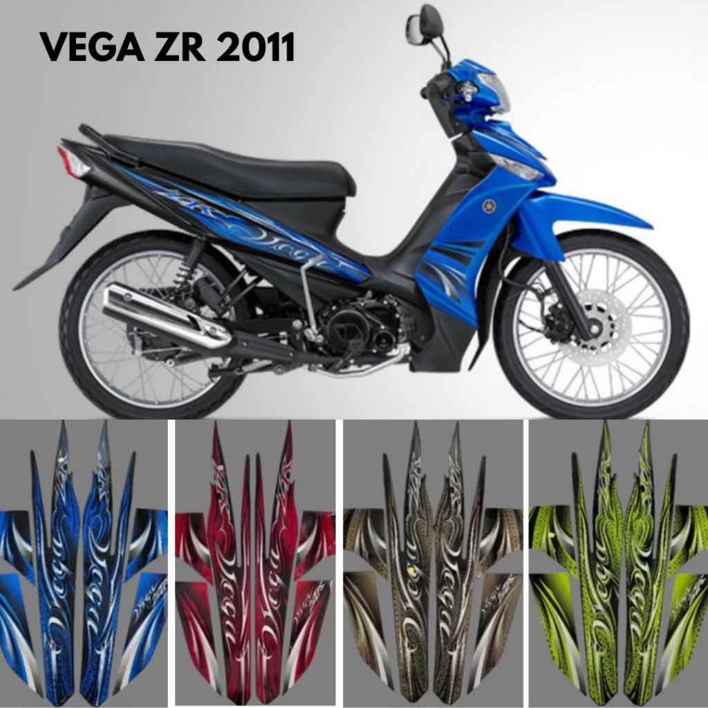 STIKER STRIPING VEGA ZR 2011