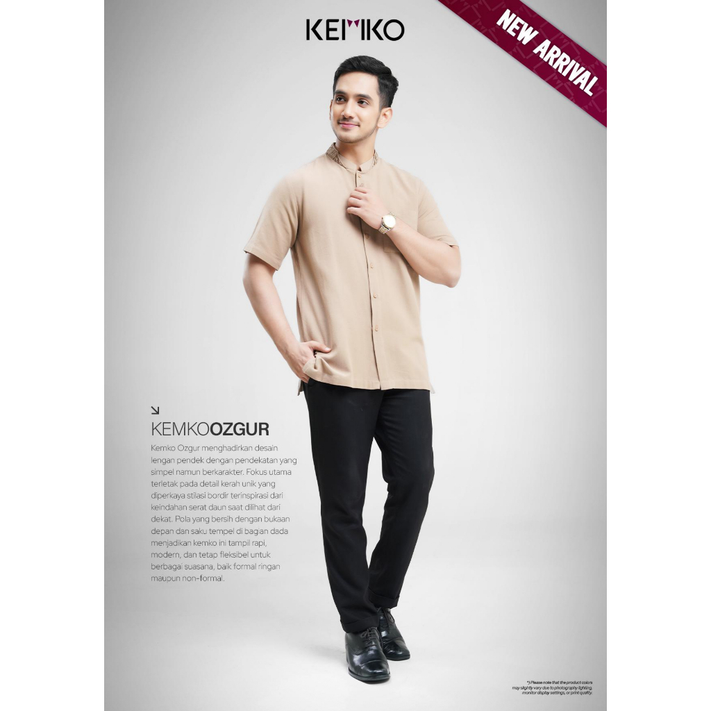 Kemko Ozgur | Kemeja Koko Ozgur | Koko Dewasa| Baju Koko Dewasa Terbaru | Baju koko  rabbani origina