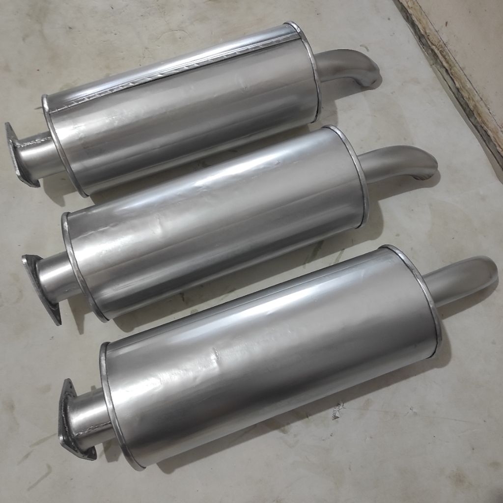 TABUNG KNALPOT STANDARAN TRUK CANTER EURO 4