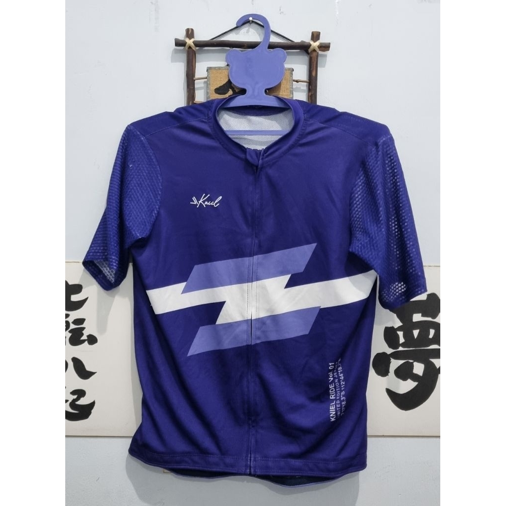 Jersey Sepeda Kniel Purple L Preloved