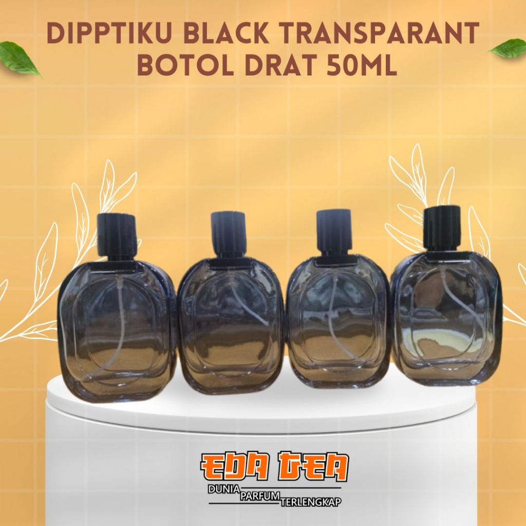 DIPPTIKU BLACK 50ML BOTOL PARFUM DRAT PERLUSIN