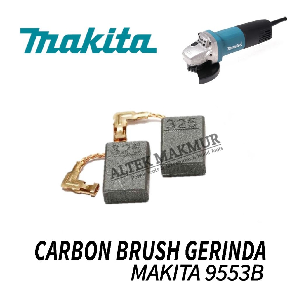 Carbon Brush Mesin Gerinda Makita 9553B