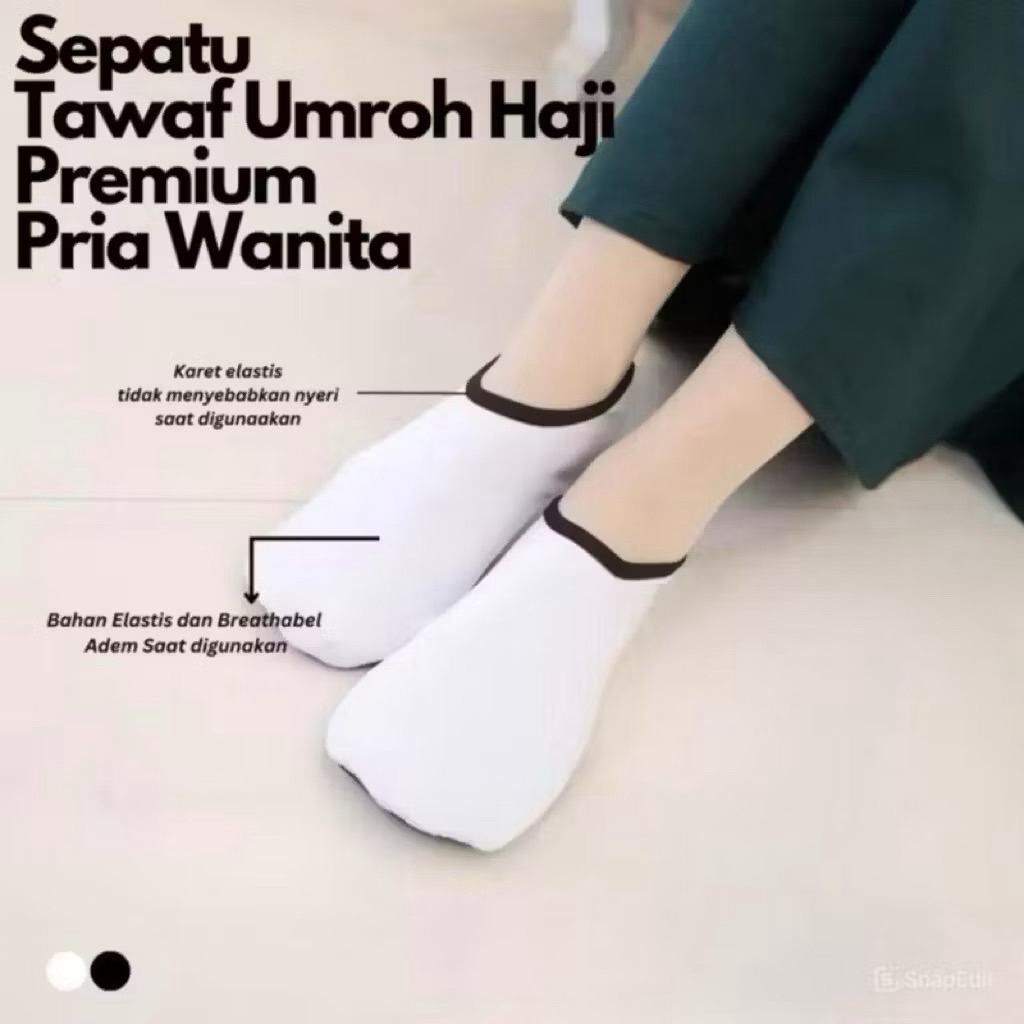 Kaos kaki tawaf Haji dan Umroh/sepatu kaki tawaf