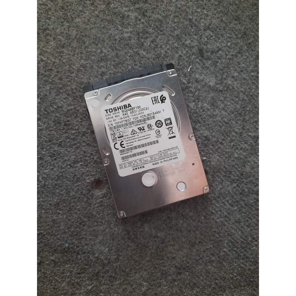 HDD laptop 1tb 2nd