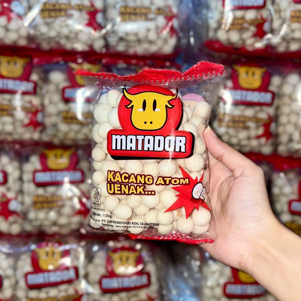 MATADOR Kacang Atom Kacang Sukro 120gr