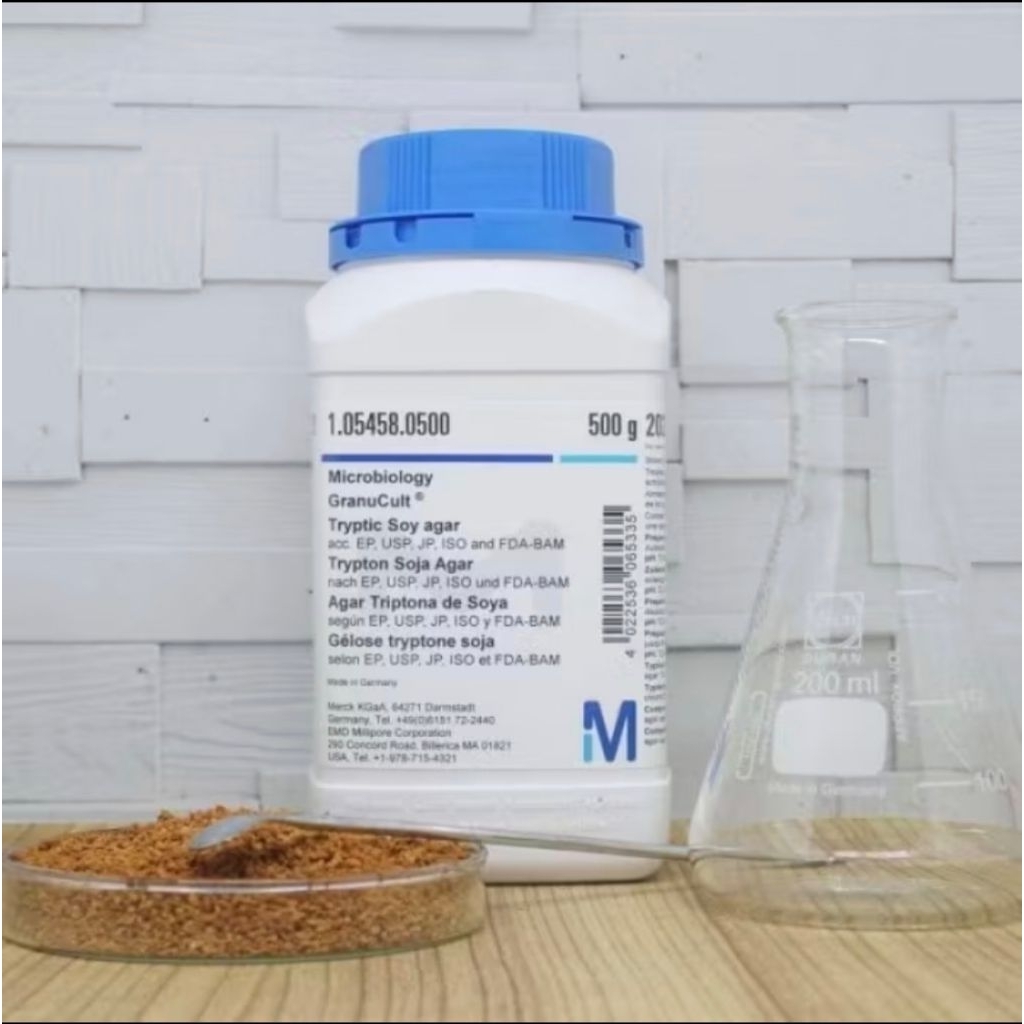 Tryptic Soy Agar - Dehydrated Culture Media 1.05458.0500