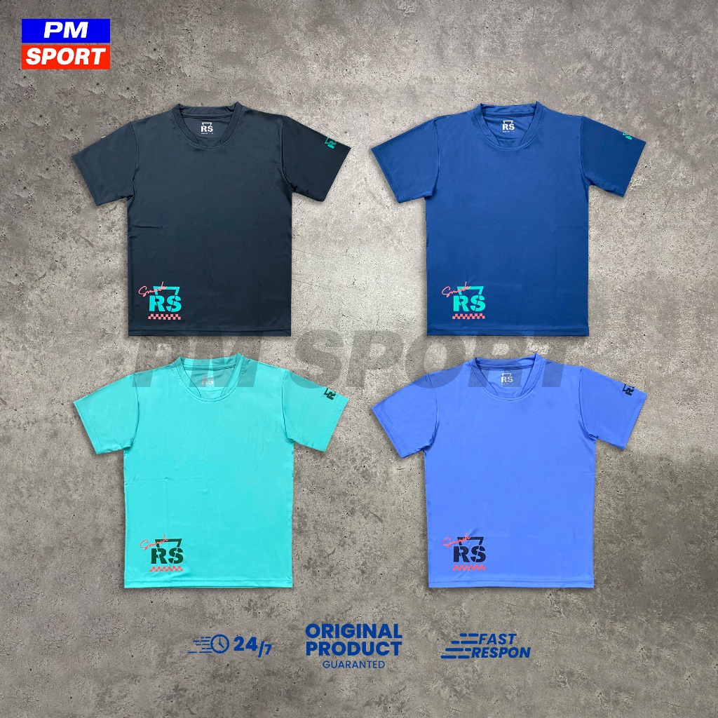 BAJU OLAHRAGA ANAK ANAK BADMINTON KAOS RS REINFORCE SPEED HN 754 JNR JUNIOR JR BULUTANGKIS ORIGINAL
