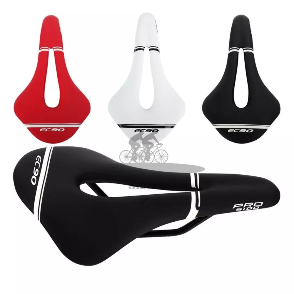 [S.BIKE ] Saddle EC90 Ultralight Tipis Empuk Sadel Roadbike MTB Promend Jok Sepeda