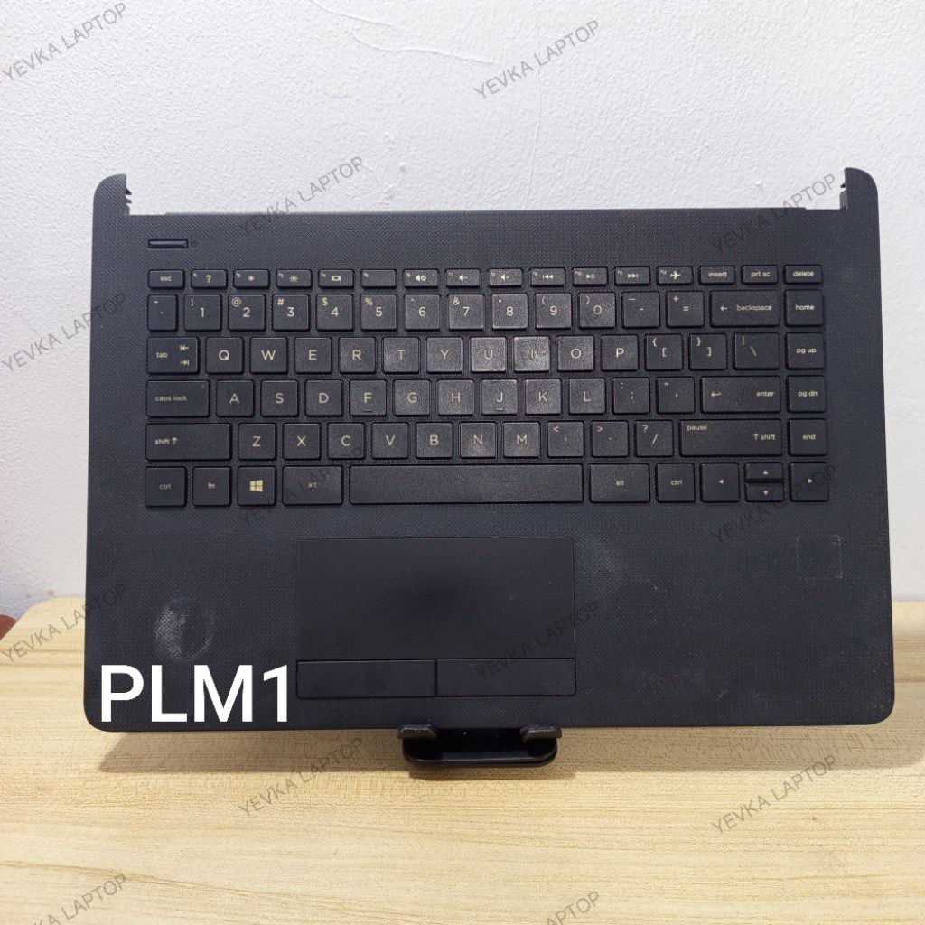 [ HITAM ] Palmrest HP 14-bw HP 14-bs HP 240 G6 Casing Keyboard HP 14bw 14bs Normal tested seken Orig