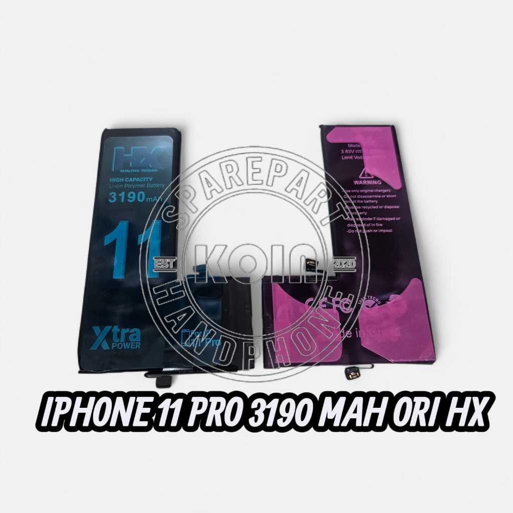 BATERAI IPHONE 11  PRO ORI HX 3190MAH