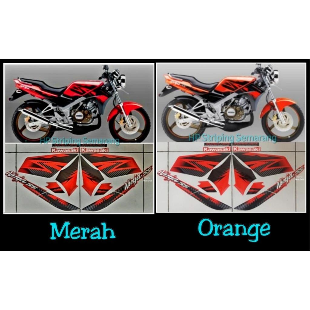 Striping Ninja SS 2015 SE orange