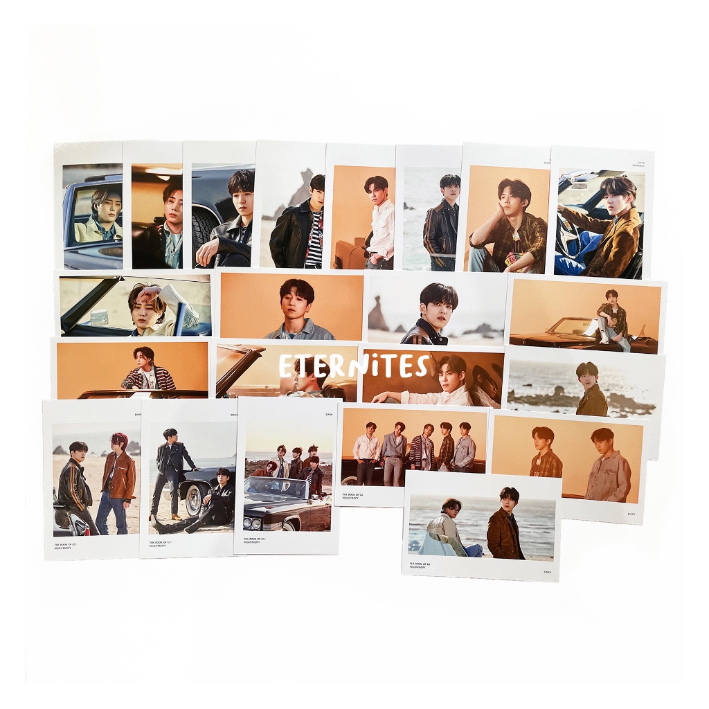 [ READY STOCK / OFFICIAL ] DAY6 - Negentropy Negentrophy Postcard Cartoon Postcard Merch Sungjin Jae