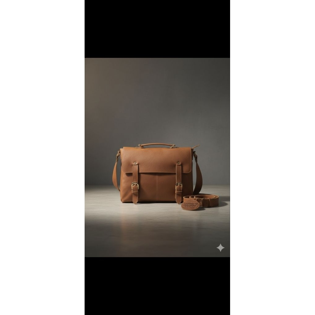 tas kulit pria / tas kulit vintage / tas kulit aseli hand made /tas kulit laptop/tas kulit kantor/ta