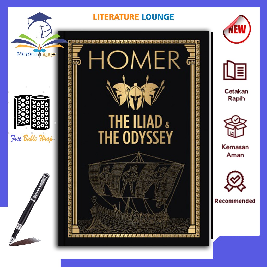 Homer: The Iliad & the Odyssey (English) by Homer
