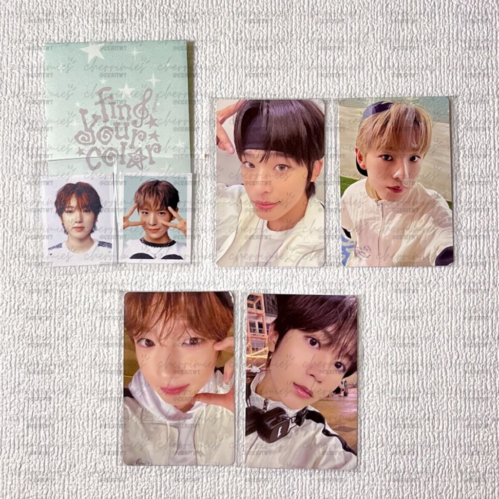 [official] Nct Wish Sion Riku Yushi Jaehee Ryo Sakuya photocard pc