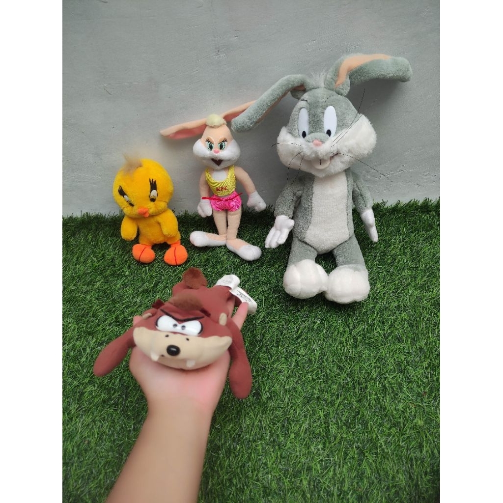 Boneka tweety/ lola bunny/ bugs bunny/ tazmania original PL (lepas kolpri)