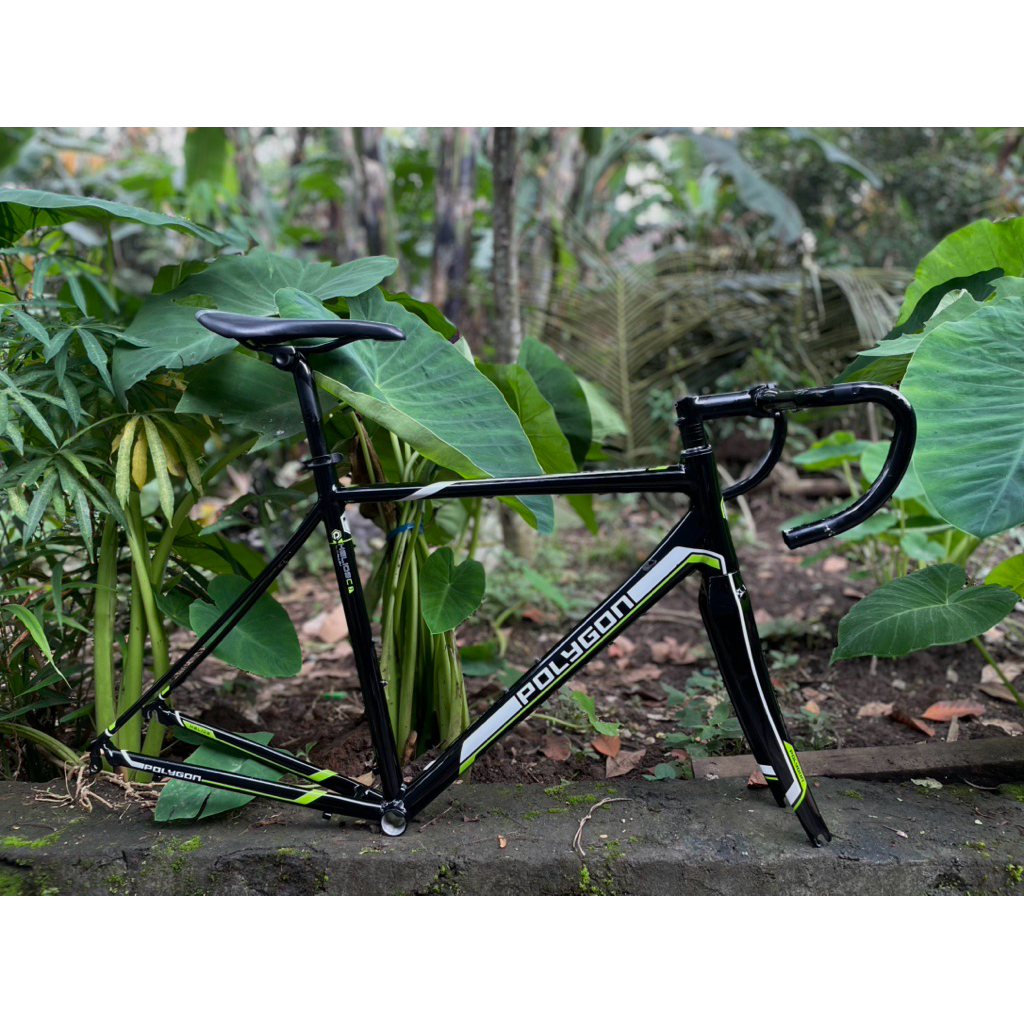 FRAMESET ROAD BIKE POLYGON HELIOS C4 SIZE 53