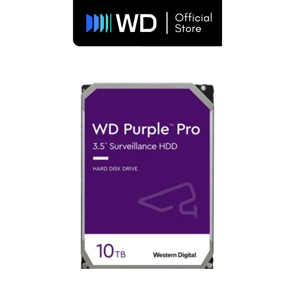WD Purple Pro Surveillance 10TB 3.5" HDD/ HD/ Hardisk/ Harddisk Internal CCTV