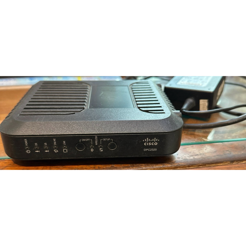 CISCO -DPC2320 CABLE MODEM WIRELESS ROUTER -2.0 GATEWAY